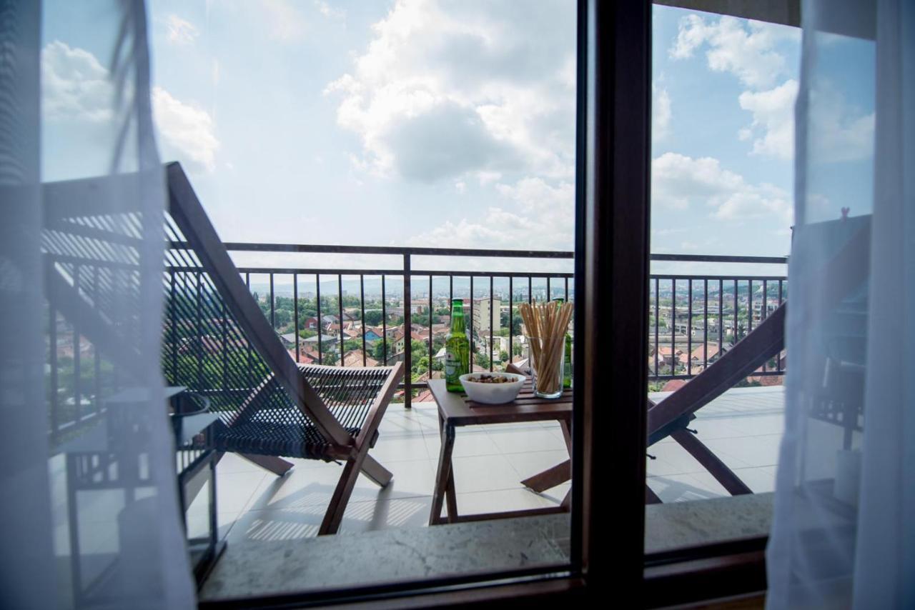 The Aviator Apartment - Jacuzzi & Panoramic View Kluż-Napoka Zewnętrze zdjęcie